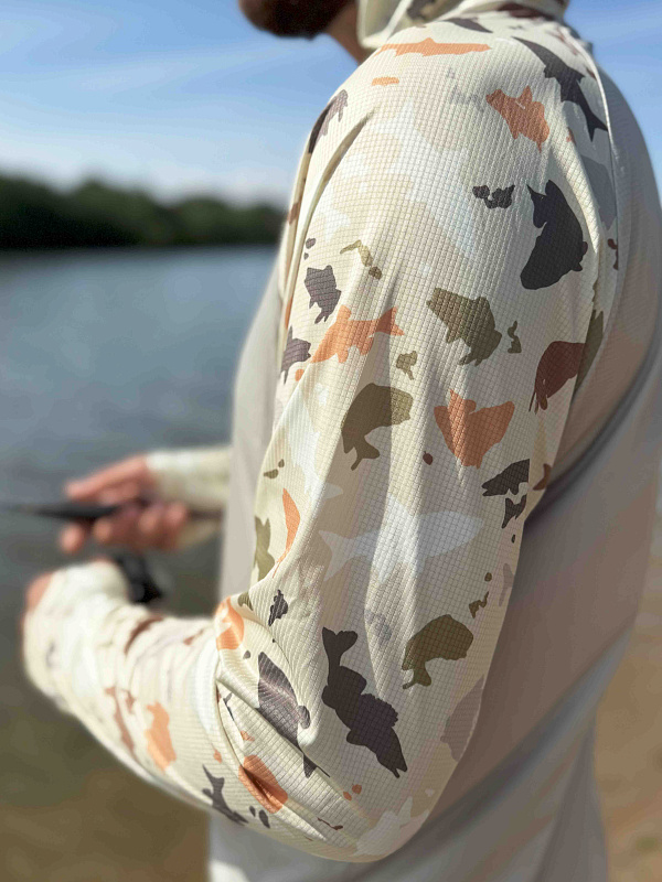 Худи CF Company Camo hunter для рыбака и рыбалки