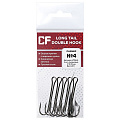 Рыболовные Двойной крючок CF Long tail double hook №4 5 шт