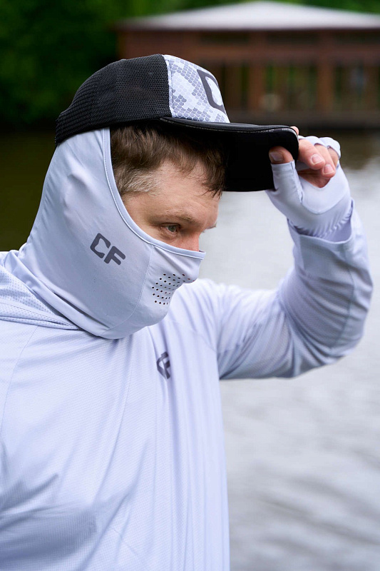 Маска CF Simple gray для рыбака и рыбалки
