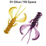 силиконовые приманки Nimble 2.5" 44-65-1/98-6