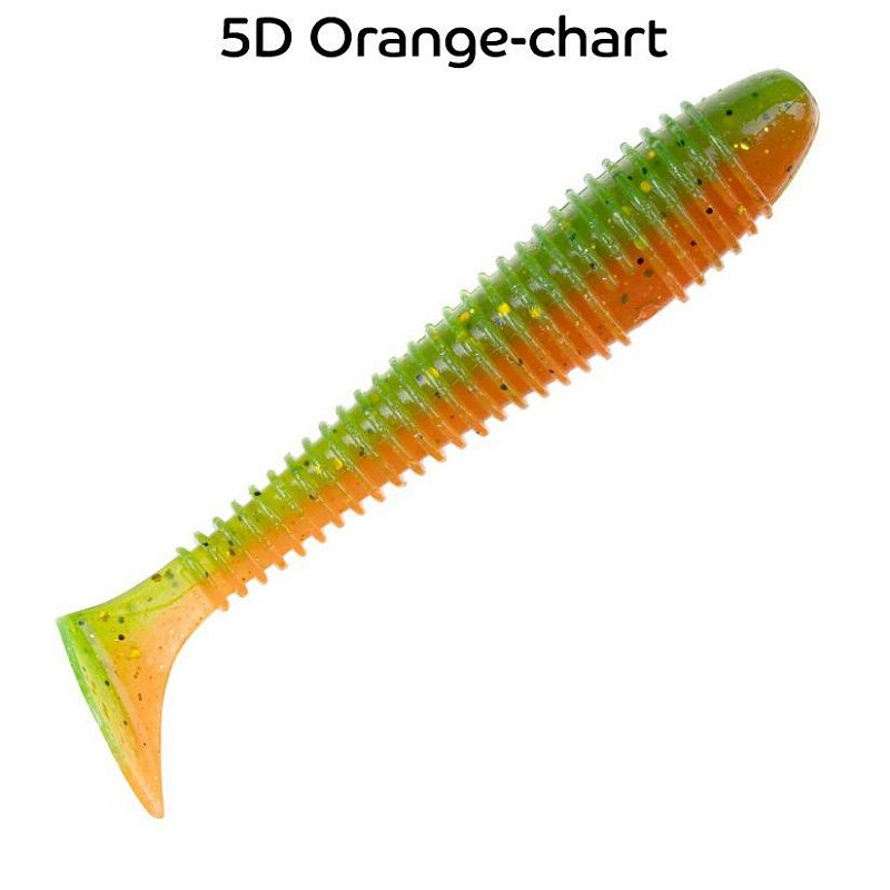 силиконовые приманки Vibro fat 4" 15-100-5d-6