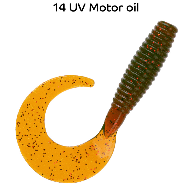 силиконовые приманки Angry spin 1.4" 78-35-14-6