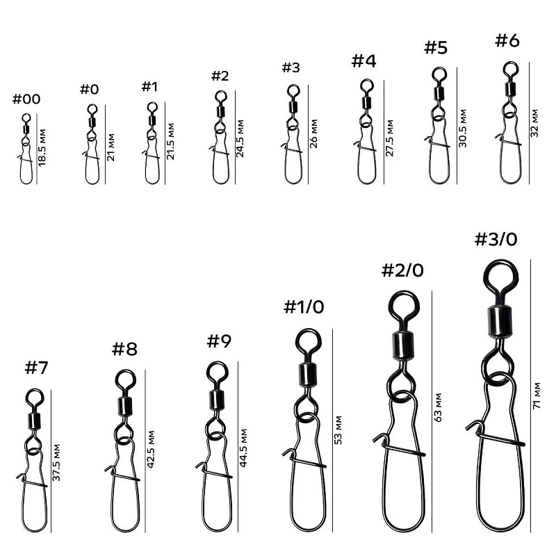 Карабин CF Classic snap с вертлюгом #00