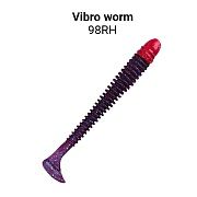 силиконовые приманки Vibro worm 3.4" 12-85-98RH-6