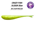 силиконовые приманки Glider 2.2" 35-55-6-6