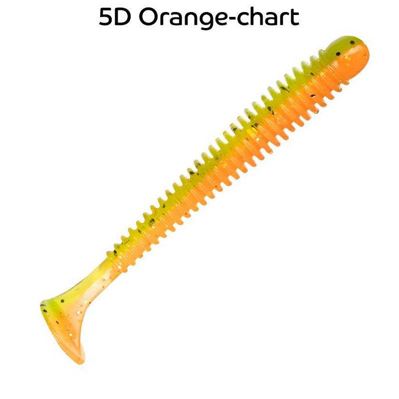 силиконовые приманки Vibro Worm 2.5'' 81-65-5d-6