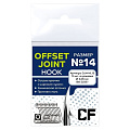Рыболовные Офсетный крючок CF Offset joint hook №14 15 шт