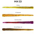 силиконовые приманки Cruel leech 2.2" 8-55-M53-6