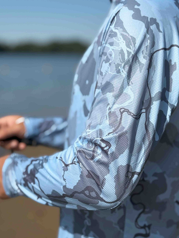 Худи CF Company Camo River для рыбака и рыбалки