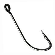 Рыболовные Одинарный крючок CF S hook №6 10 шт, черный