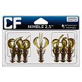 силиконовые приманки Nimble 2.5" 44-65-68-6