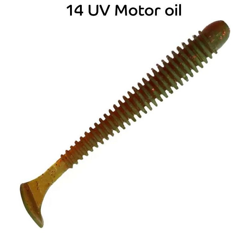 силиконовые приманки Vibro worm 3.4" 12-85-14-6