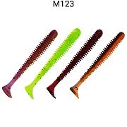 силиконовые приманки Vibro Worm 2.5'' 81-65-M123-6