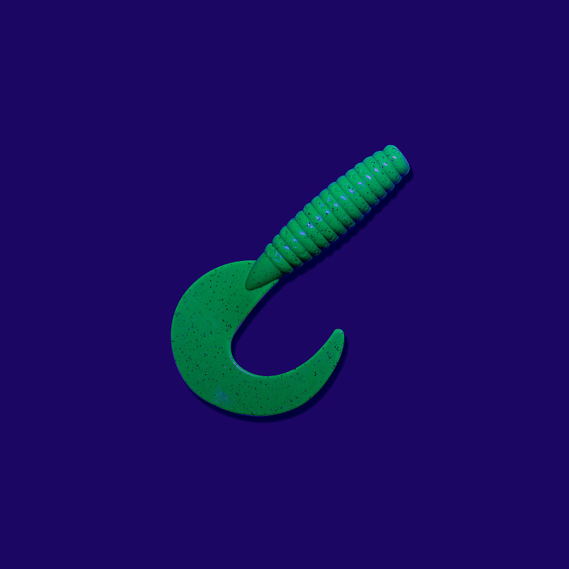 силиконовые приманки Angry Spin 4" 83-100-14-6