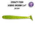 силиконовые приманки Vibro worm 3.4" 12-85-20-4