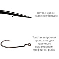 Рыболовные Офсетный крючок CF Big game offset hook №6/0 4 шт