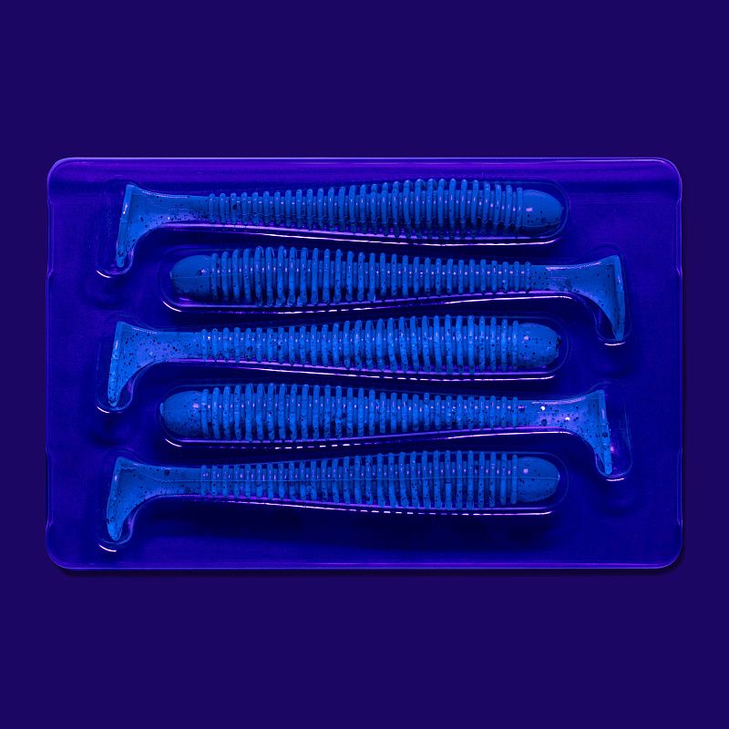 силиконовые приманки Vibro worm 3.4" 13-85-1d-6