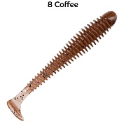 силиконовые приманки Vibro worm 2" 3-50-8-5