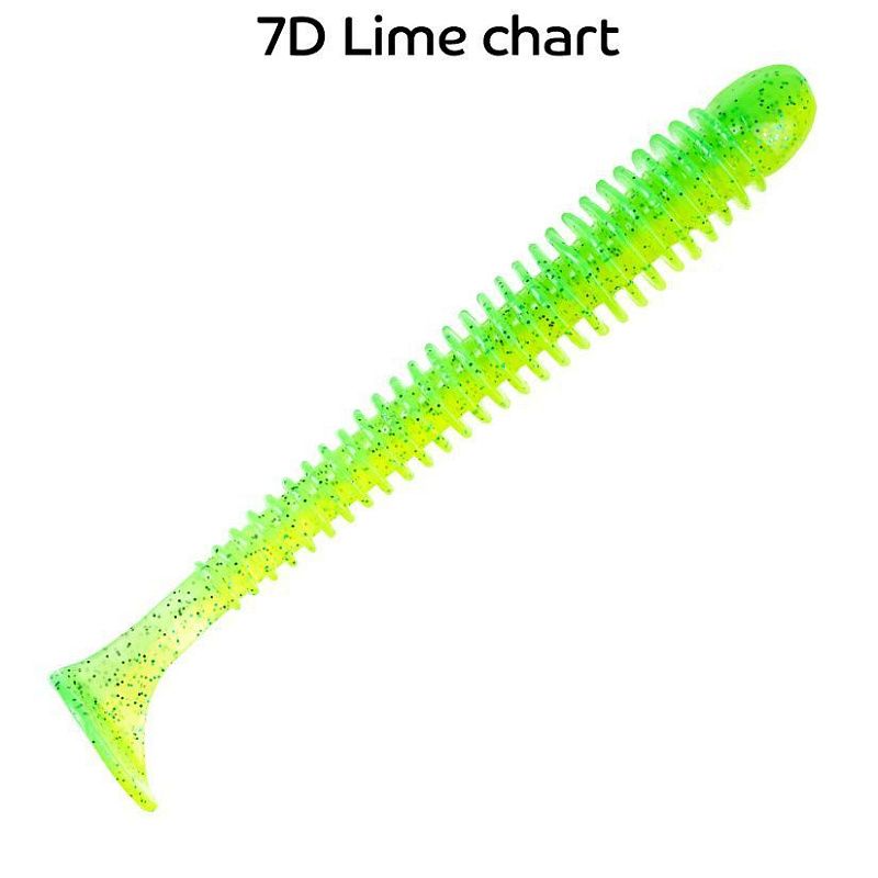 силиконовые приманки Vibro Worm 5'' 80-120-7d-6