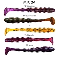 силиконовые приманки Vibro Worm 4'' 75-100-M04-6