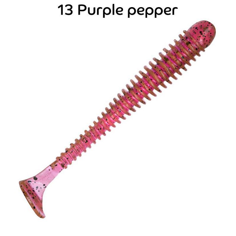 силиконовые приманки Vibro worm 3" 11-75-13-3