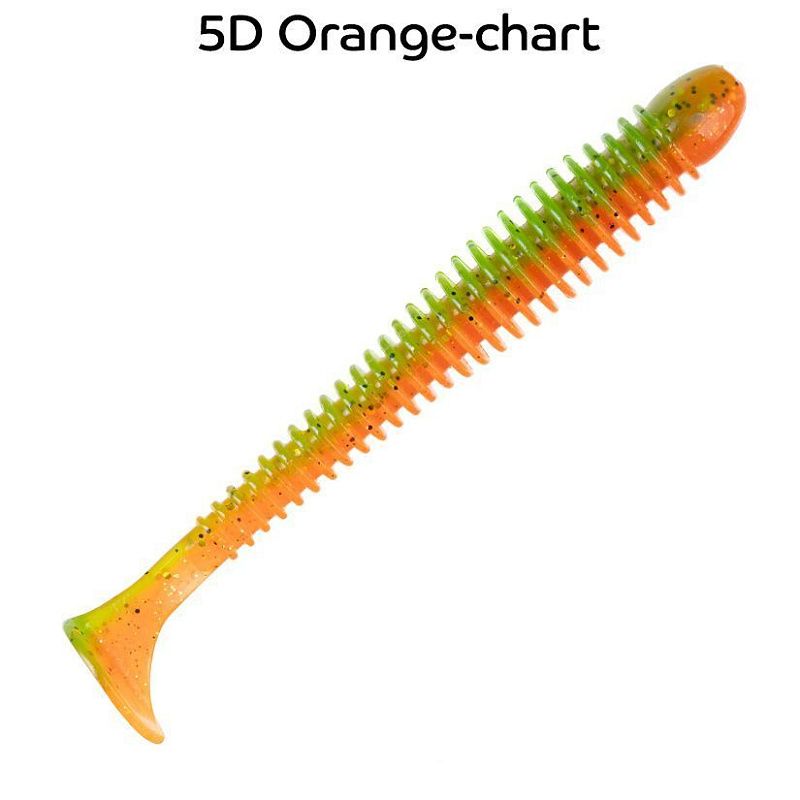 силиконовые приманки Vibro Worm 5'' 80-120-5d-6