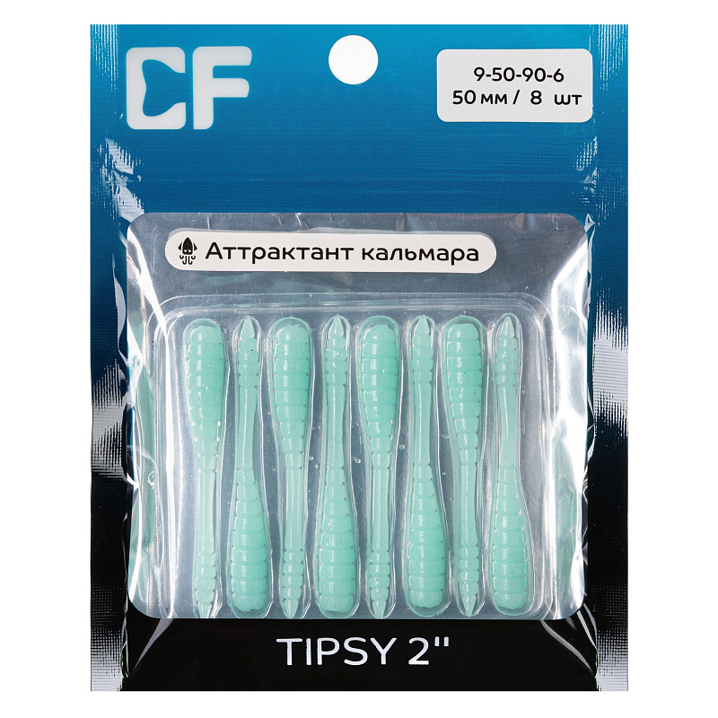 силиконовые приманки Tipsy 2" 9-50-90-6