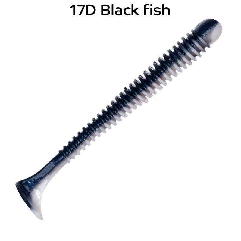 силиконовые приманки Vibro worm 3.4" 13-85-17d-6-F
