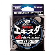 Плетёный шнур Sunline PE EGISTA x4 #0.6/4.5kg 150m Multi Color