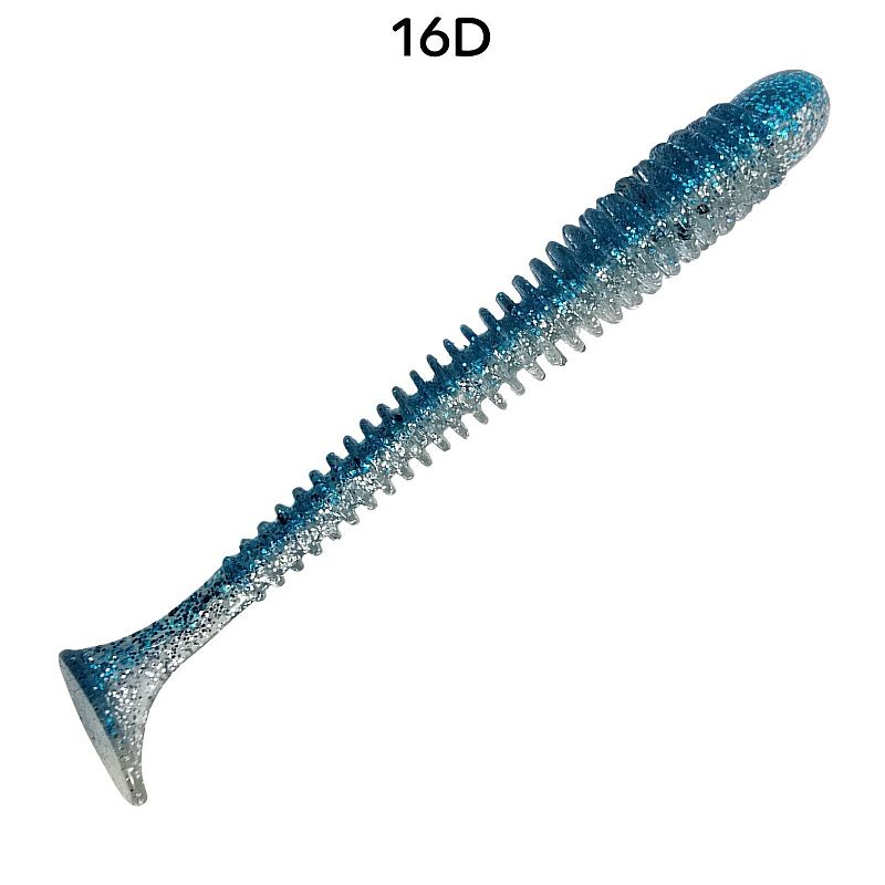 силиконовые приманки Vibro Worm 4'' 75-100-16d-6