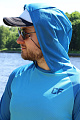 Худи CF Simple blue  для рыбака и рыбалки
