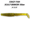 силиконовые приманки Scalp minnow 4" 18-100-1-6