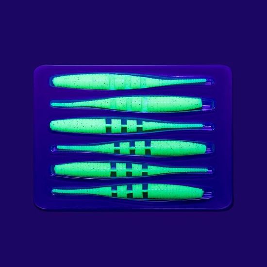 силиконовые приманки Polaris 4" 38-100-6-6