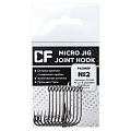 Рыболовные Одинарный крючок CF Micro jig hook №2 10 шт