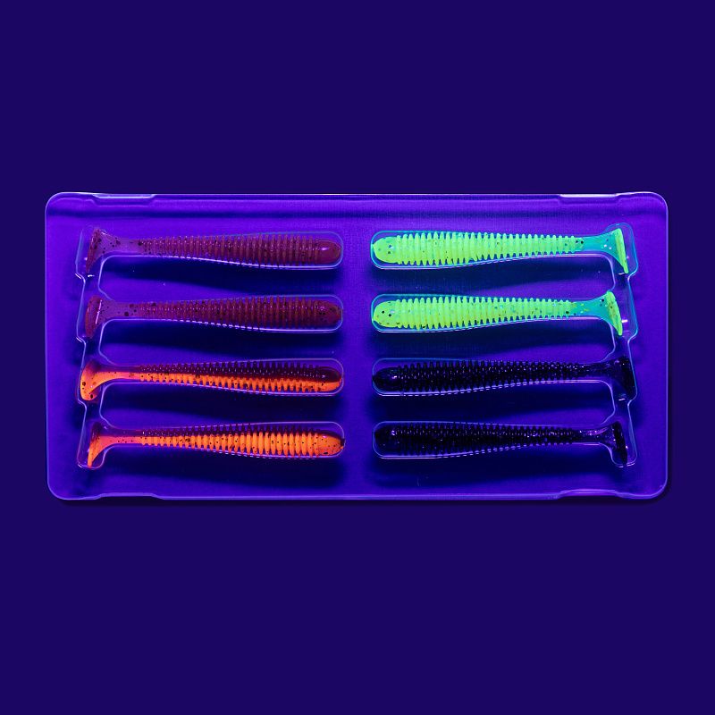 силиконовые приманки Vibro Worm 2.5'' 81-65-M123-6