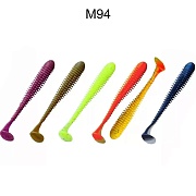 силиконовые приманки Vibro worm 3.4" 12-85-M94-6-F
