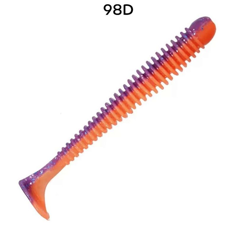 силиконовые приманки Vibro worm 3.4" 13-85-98d-6-F