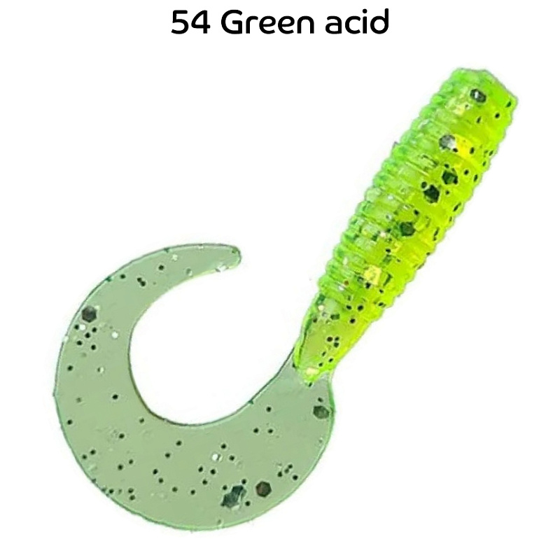 силиконовые приманки Angry spin 1.8" 79-45-54-6