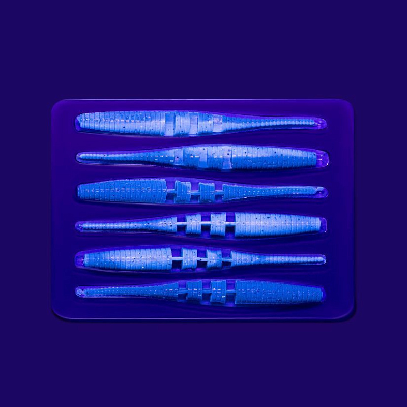 силиконовые приманки Polaris 4" 38-100-3d-6