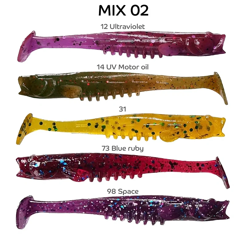 силиконовые приманки Nano minnow 3.5" 54-90-M02-6
