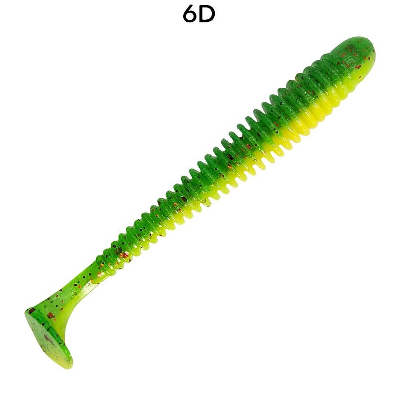 силиконовые приманки Vibro worm 3" 11-75-6d-6