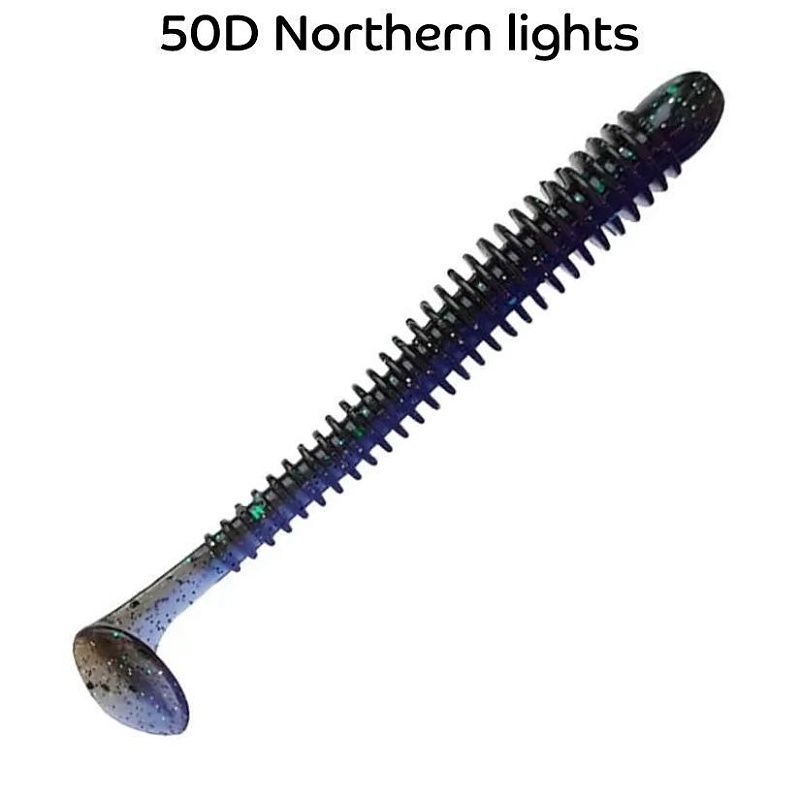 силиконовые приманки Vibro Worm 4.5'' 77-115-50d-6