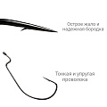 Рыболовные Офсетный крючок CF Wide Range Offset Hook №2/0 7 шт