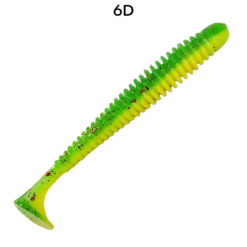 силиконовые приманки Vibro Worm 2.5'' 81-65-6d-6