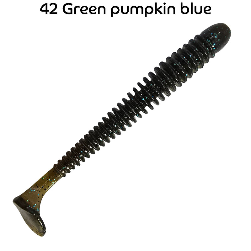 силиконовые приманки Vibro Worm 2.5'' 81-65-42-6