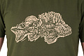 Футболка CF Relict Perch, оливковая для рыбака и рыбалки