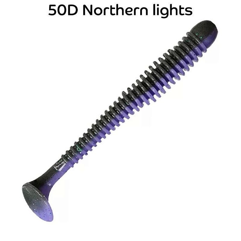 силиконовые приманки Vibro worm 3.4" 13-85-50d-6-F