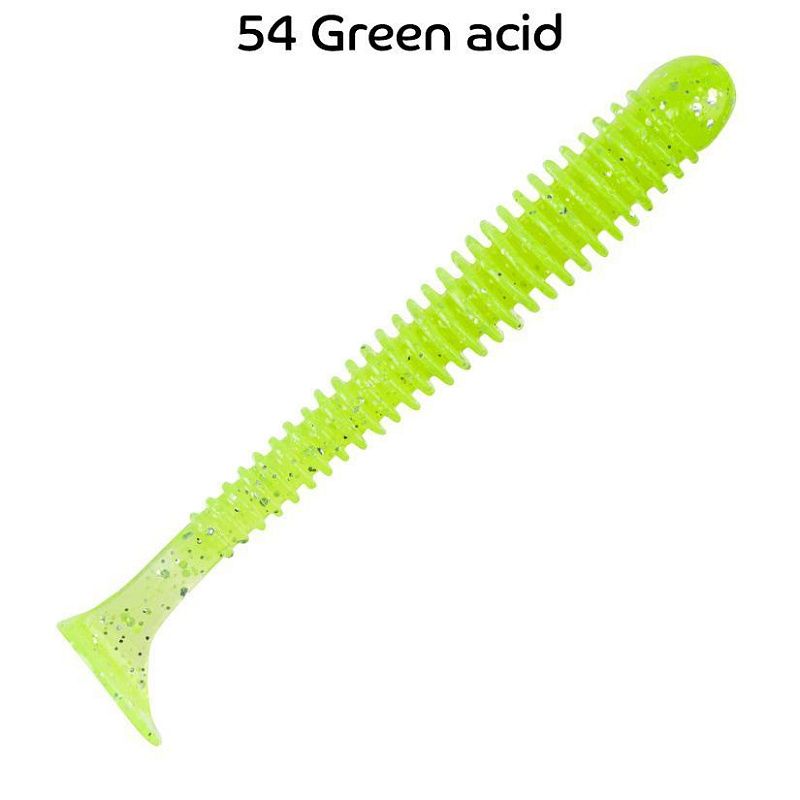 силиконовые приманки Vibro worm 3.4" 12-85-54-6
