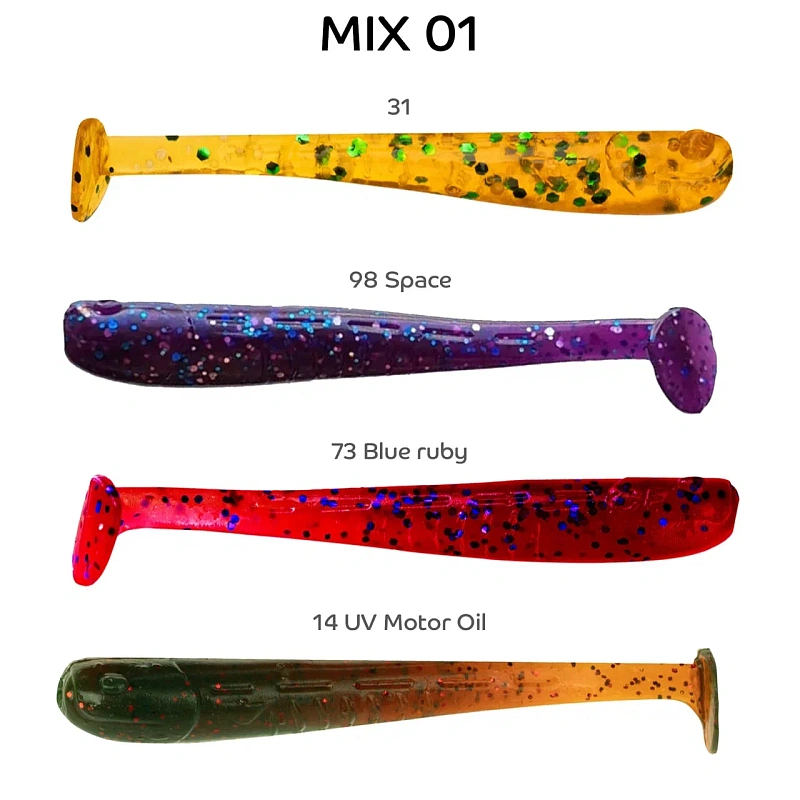 силиконовые приманки Nano minnow 2.2" 22-55-M01-6