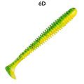 силиконовые приманки Vibro worm 3.4" 12-85-6d-6